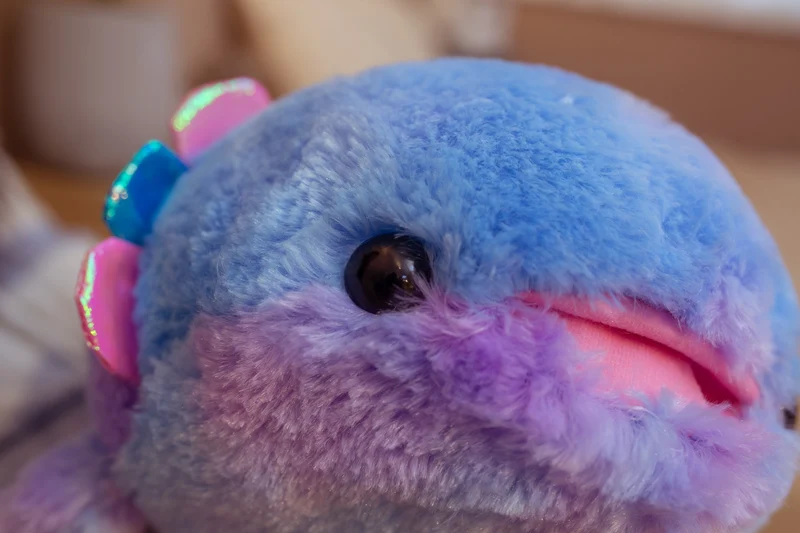 Farbenfroher Regenbogen Fisch Stofftier Kuscheltier