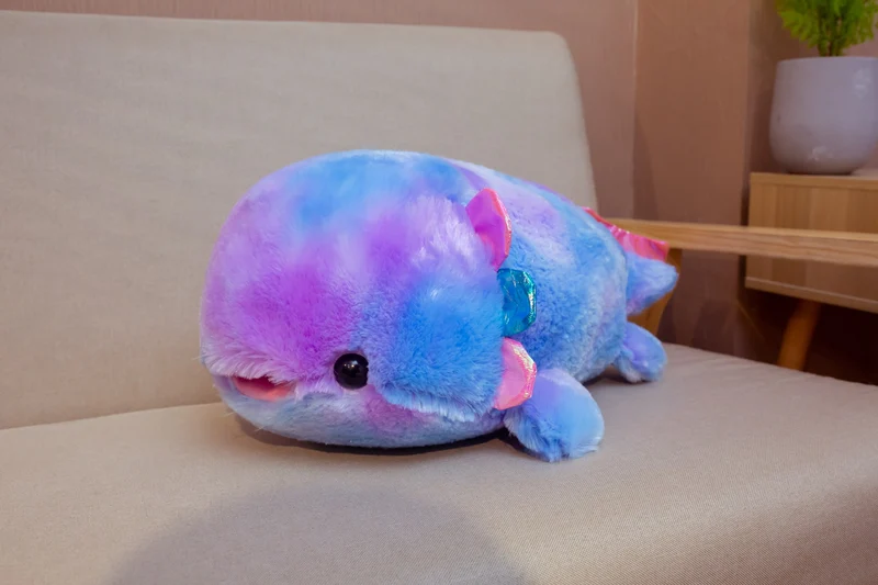 Farbenfroher Regenbogen Fisch Stofftier Kuscheltier