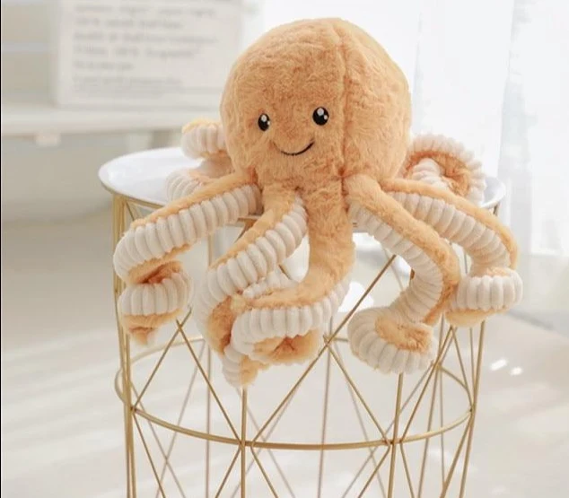 Niedlicher Oktopus Kraken Stofftier Plüsch Krake (40cm bis 80cm)