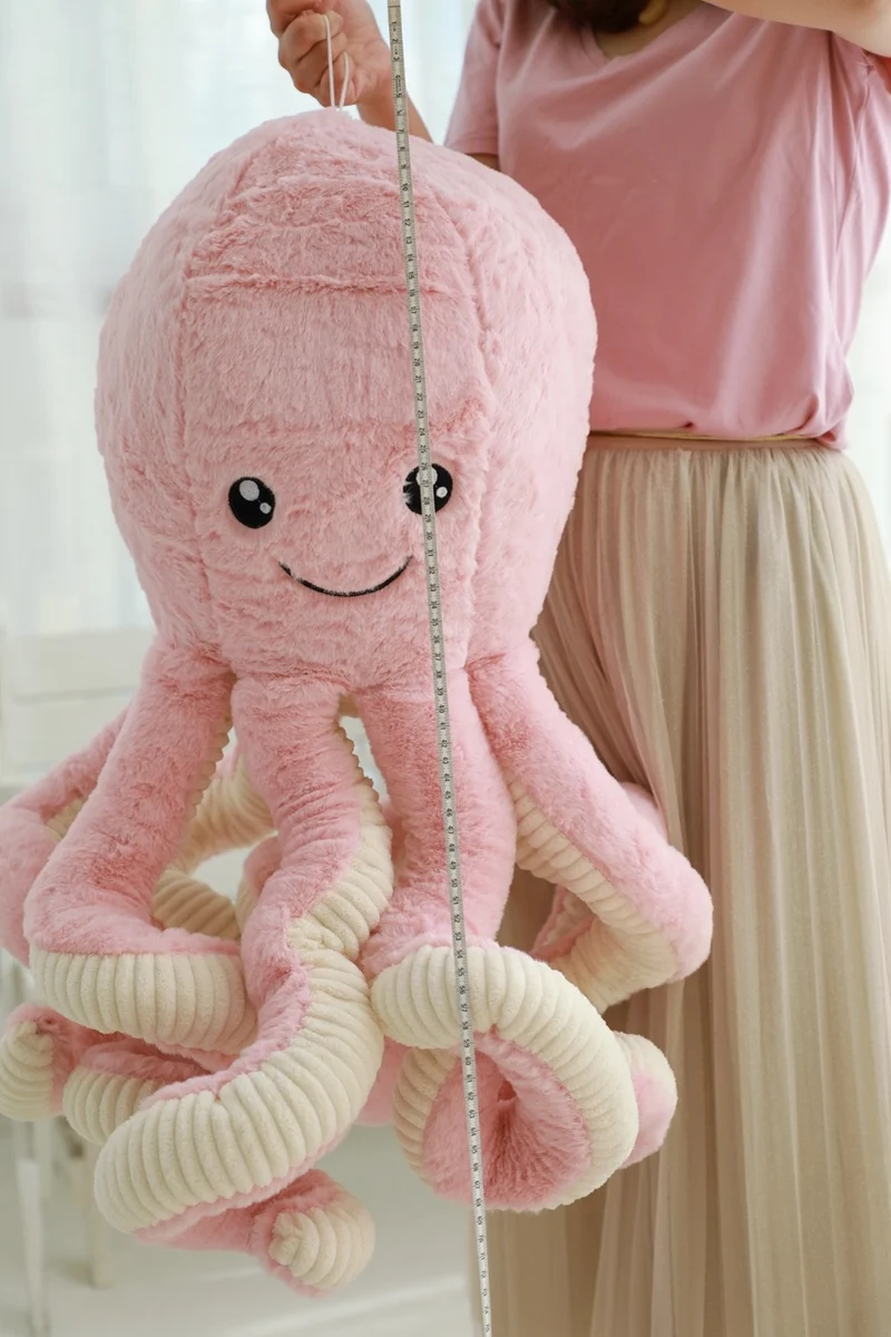 Niedlicher Oktopus Kraken Stofftier Plüsch Krake (40cm bis 80cm)