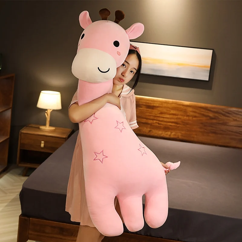 XXL Cartoon Giraffe Stofftier Kuscheltier (70cm oder 100cm)