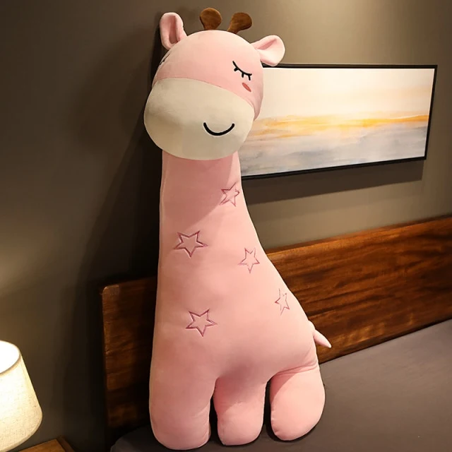 XXL Cartoon Giraffe Stofftier Kuscheltier (70cm oder 100cm)