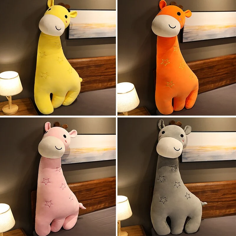 XXL Cartoon Giraffe Stofftier Kuscheltier (70cm oder 100cm)