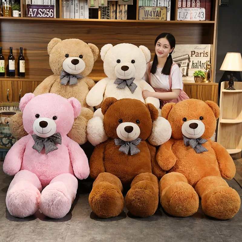 Klassischer Teddybär Stofftier im XL Riesenformat