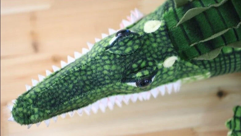 XXL Krokodil / Riesen Alligator Stofftier (105cm / 165cm)