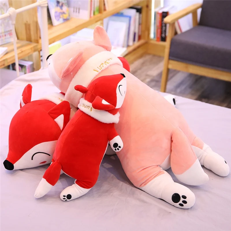 Kawaii Fuchs Stofftier (35 bis 90cm) Kuscheltiere