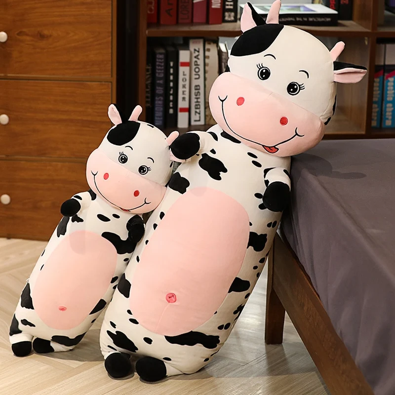 Lustige XXL Kuh Stofftier Plüsch Kuh (80/100/120cm)