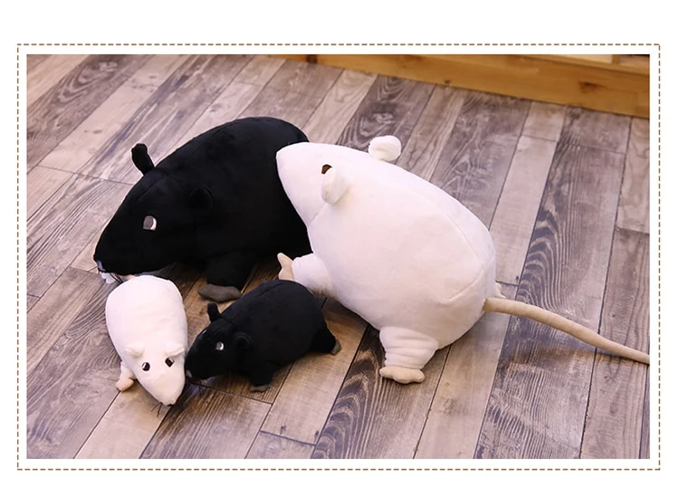 Flauschige Maus Plüschtier (20-60cm)