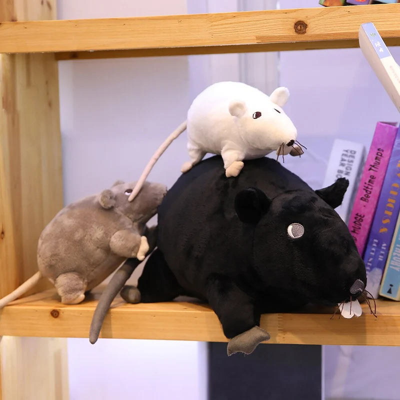 Flauschige Maus Plüschtier (20-60cm)
