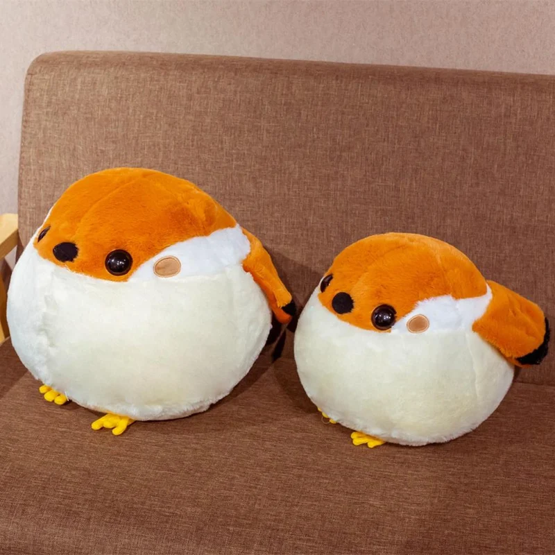 Süßer Spatz Plüschtier - Dicker Spatz Kuscheltier (30cm / 40cm)