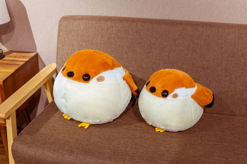 Süßer Spatz Plüschtier - Dicker Spatz Kuscheltier (30cm / 40cm)