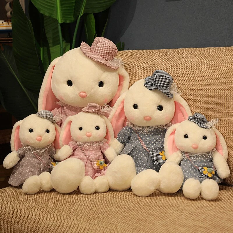 Wunderbares Häschen Kuscheltier (35/55/75cm)