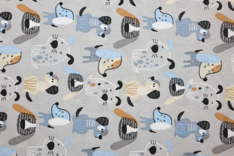 Dekostoff Cute Dogs