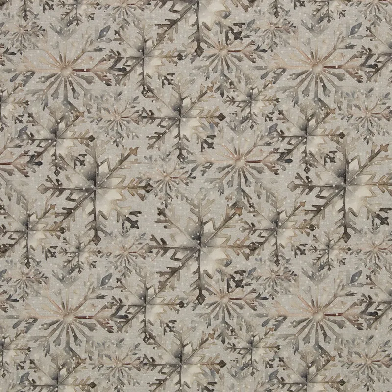 Canvas Niklas Eiskristalle - 183 grau