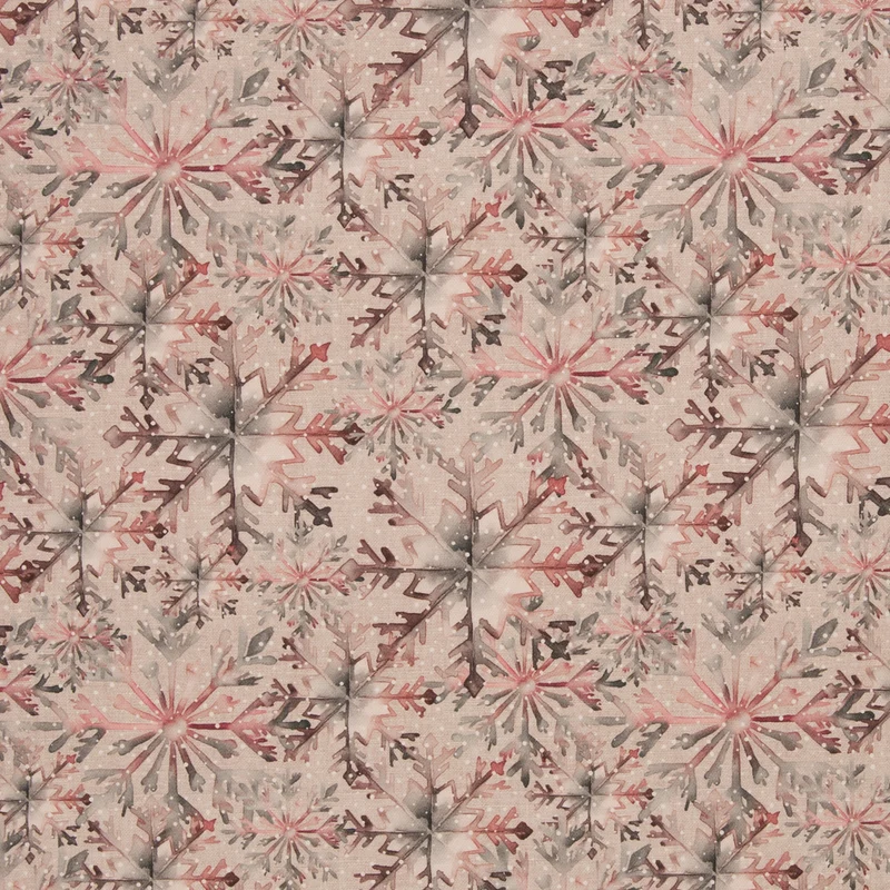 Canvas Niklas Eiskristalle - 433 beige