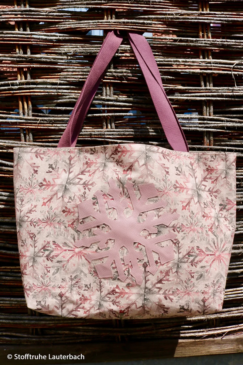 Canvas Niklas Eiskristalle - 433 beige