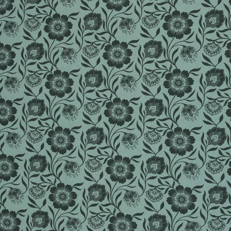 Baumwoll Webware Garden of Dreams by Claire´s Creative Forest - 263 mint