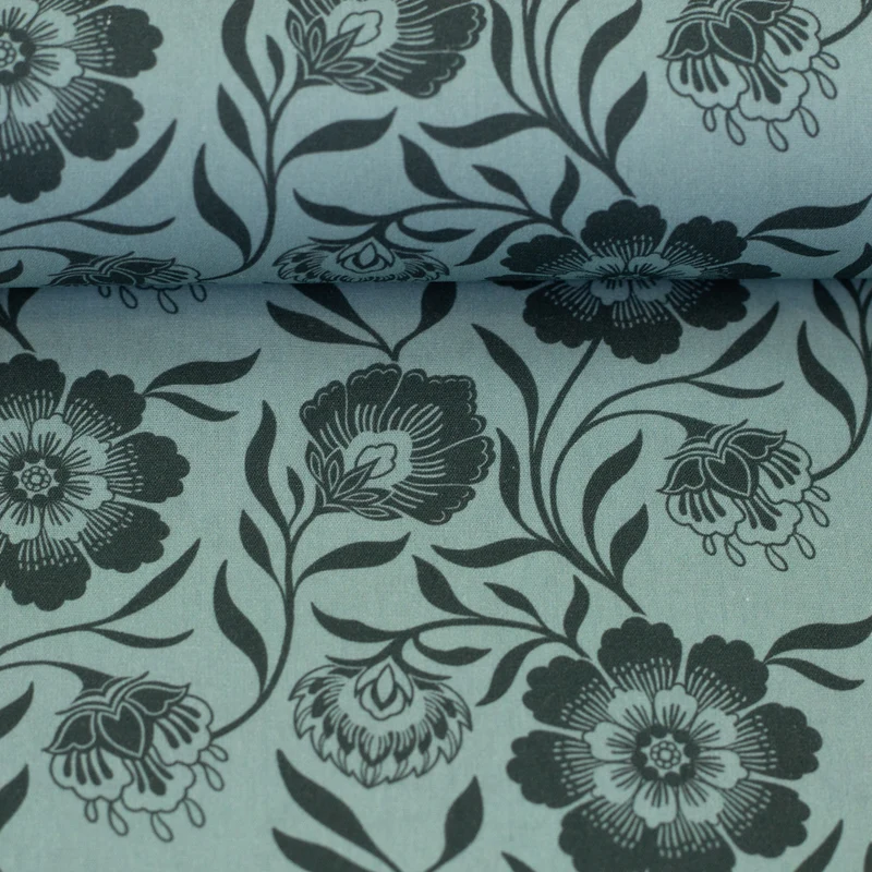 Baumwoll Webware Garden of Dreams by Claire´s Creative Forest - 263 mint