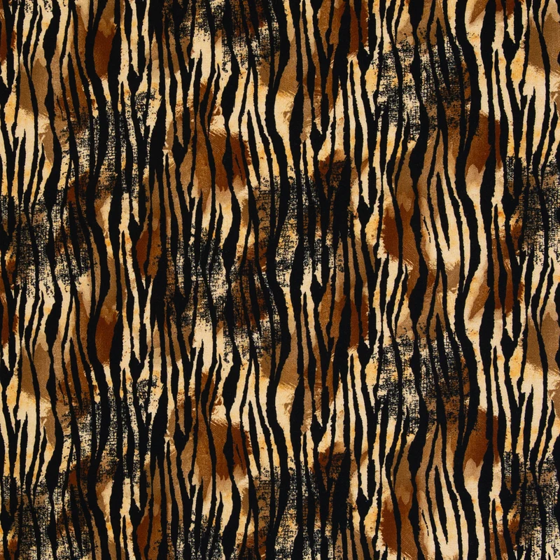 Baumwolljersey Leska Animal - 175 nude