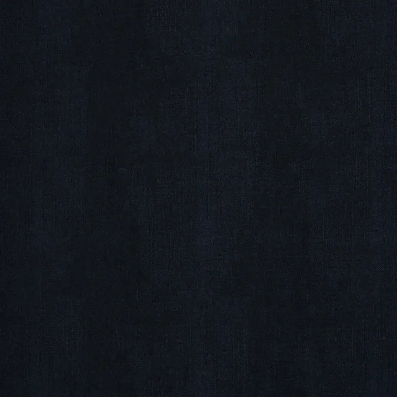 French Terry Denim - 598 dunkelblau