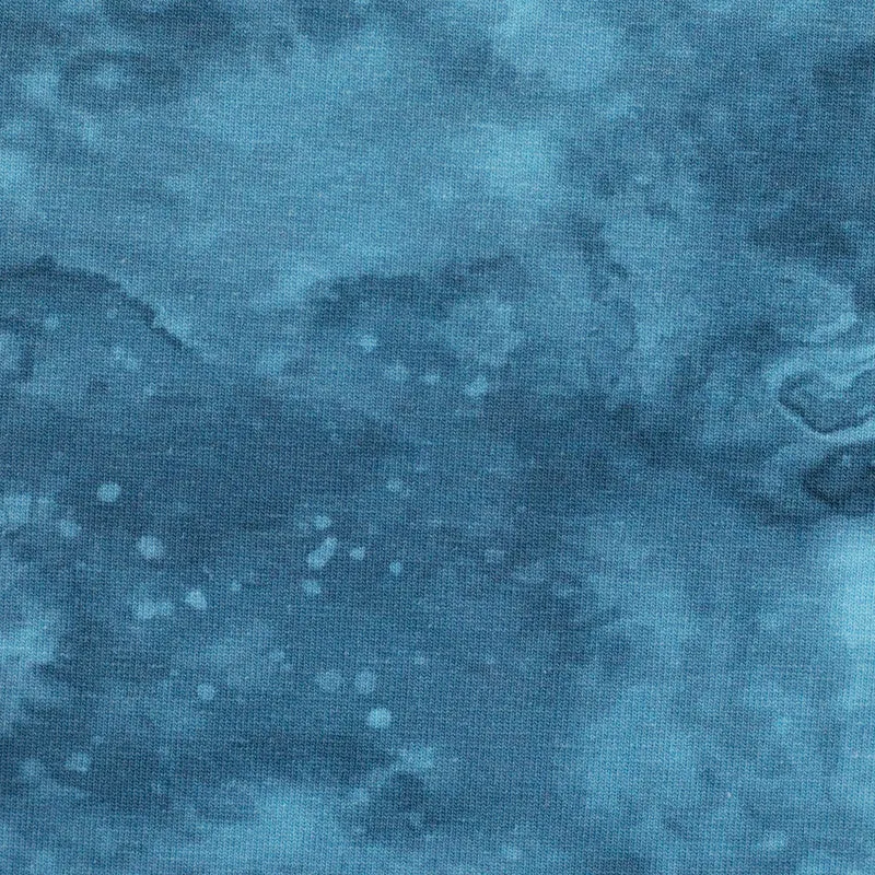 Baumwolljersey Batik - 746 aqua