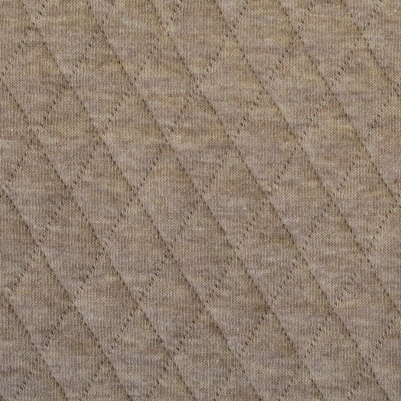 Steppjersey Anni meliert - 1173 beige