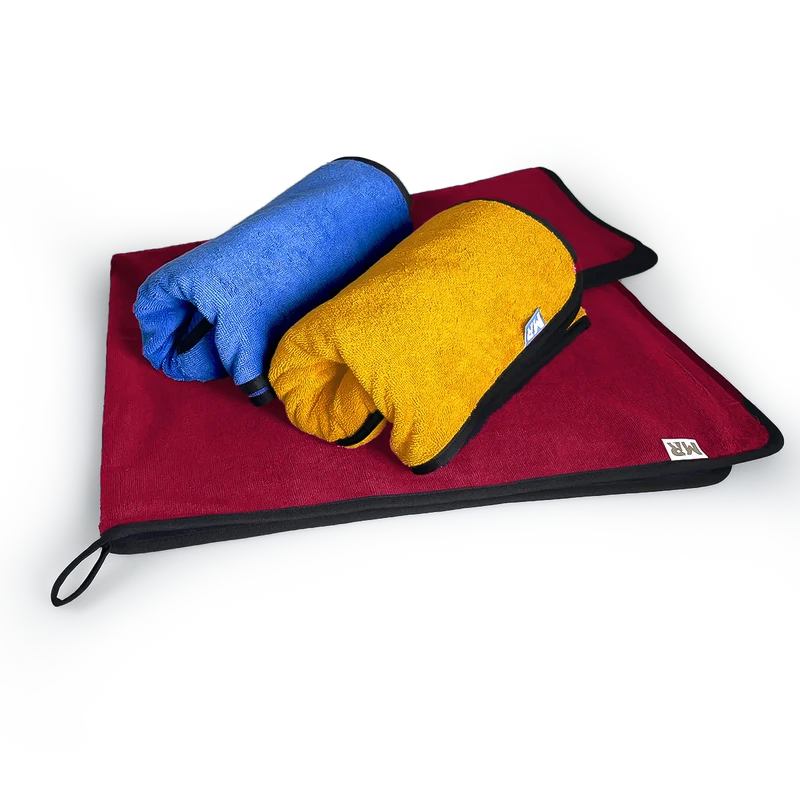 Hundehandtuch mit Eingrifftaschen Maxi