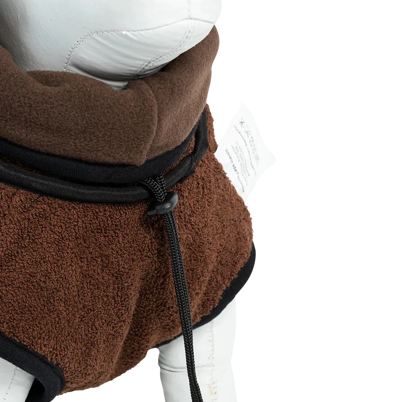 Wärmemantel wendbar mit Fleece Mocca