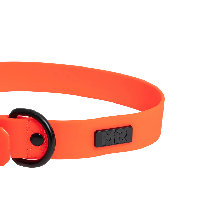 Hundehalsband Soft Vinyl Neonorange