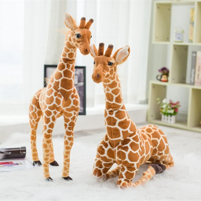 XXL Giraffe als Stofftier - bis zu 140cm