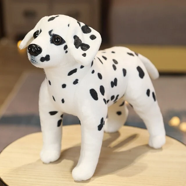 Niedliche Rottweiler, Husky, Dalmatiner, Akita Stoff Hunde Plüschtiere (ca. 25cm)