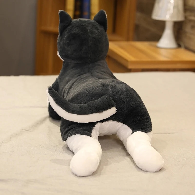 Lebensgroßer Husky Welpe Stofftier (ca. 70cm)