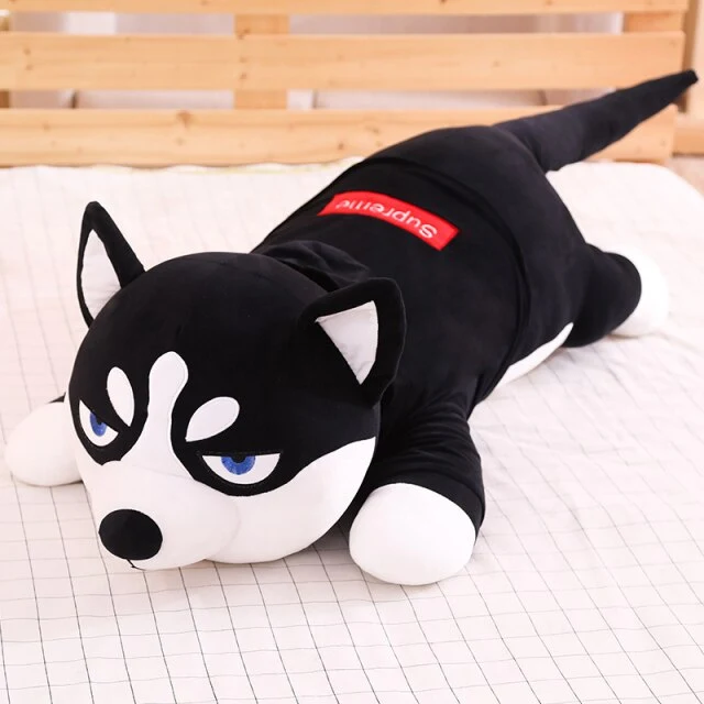 Lustige Husky Stofftiere im Großformat (80cm - 100cm)