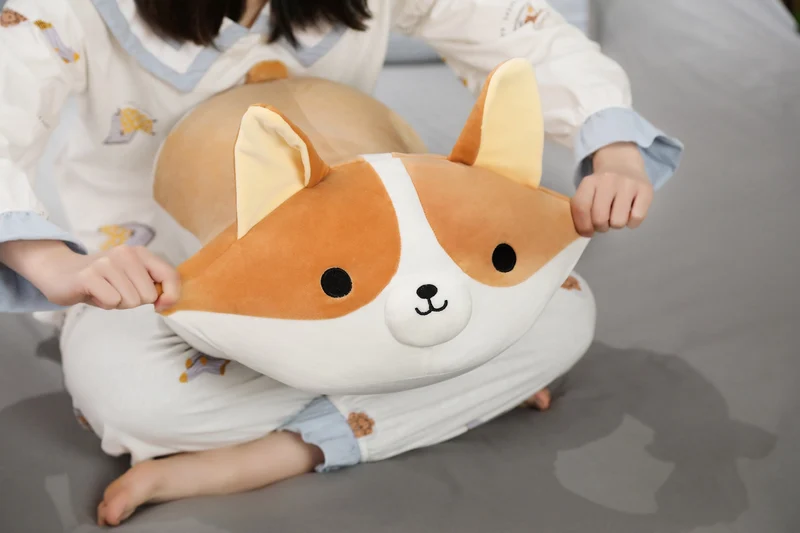 Corgi Stofftier im Extragroßen XXL Format (40 bis 85cm)