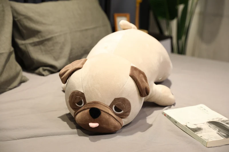 XXL Kawaii Plüsch Mops Hund Stofftier