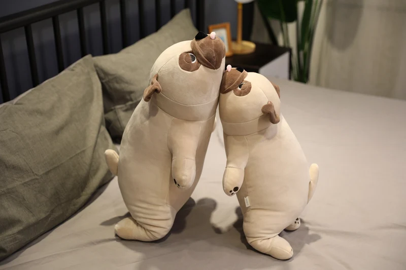 XXL Kawaii Plüsch Mops Hund Stofftier