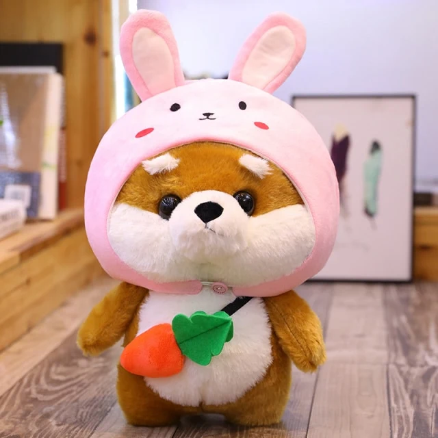 Shiba Inu Dog Husky als Cosplayer Kuscheltiere