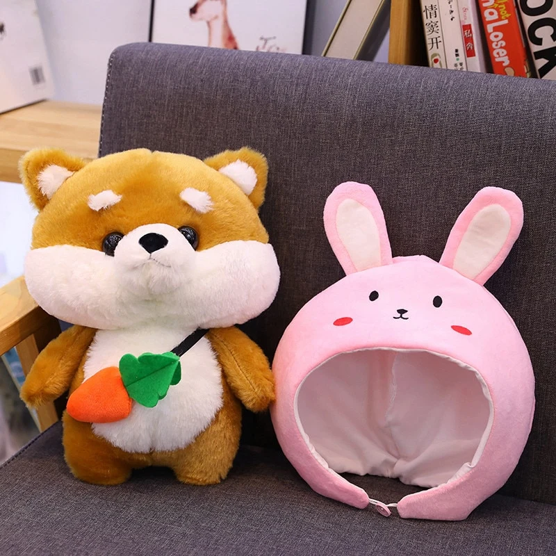 Shiba Inu Dog Husky als Cosplayer Kuscheltiere