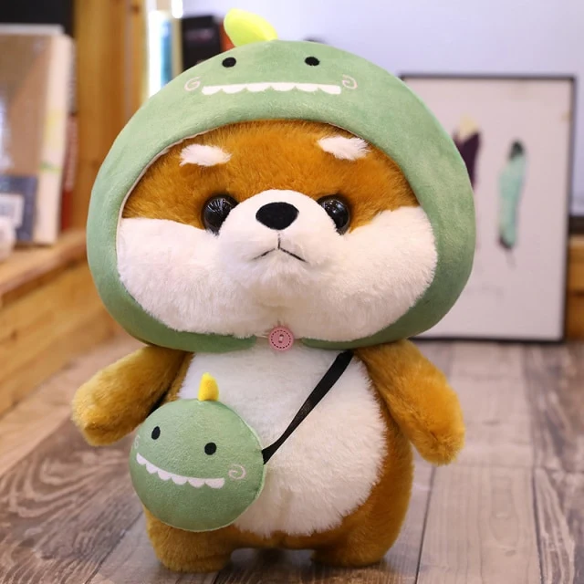 Shiba Inu Dog Husky als Cosplayer Kuscheltiere