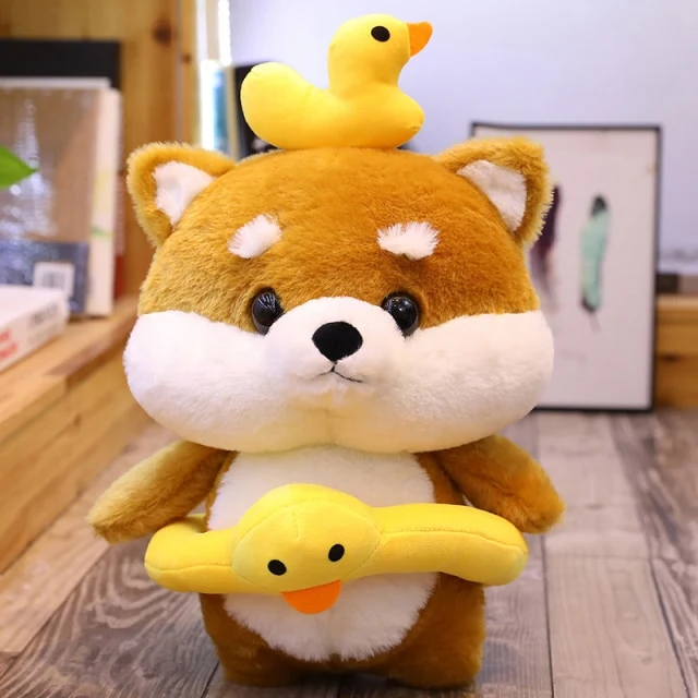 Shiba Inu Dog Husky als Cosplayer Kuscheltiere
