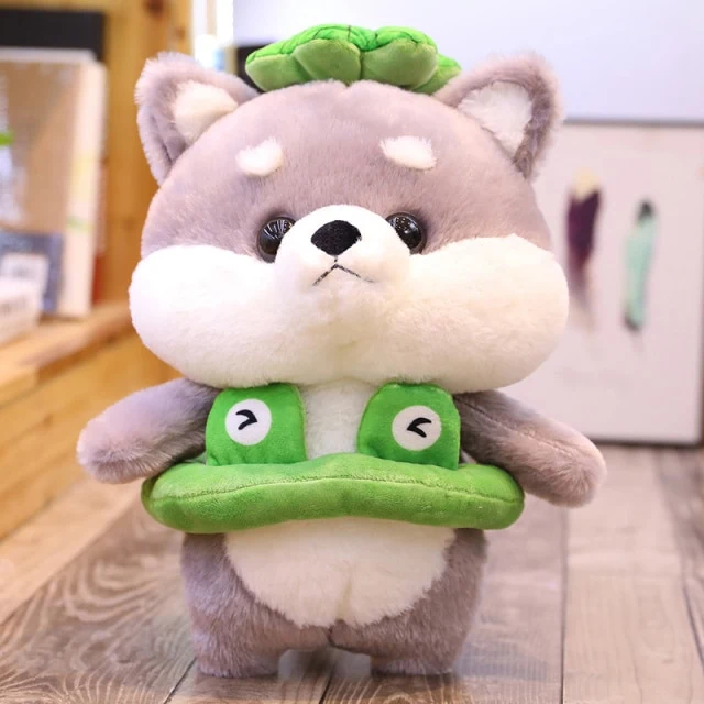 Shiba Inu Dog Husky als Cosplayer Kuscheltiere