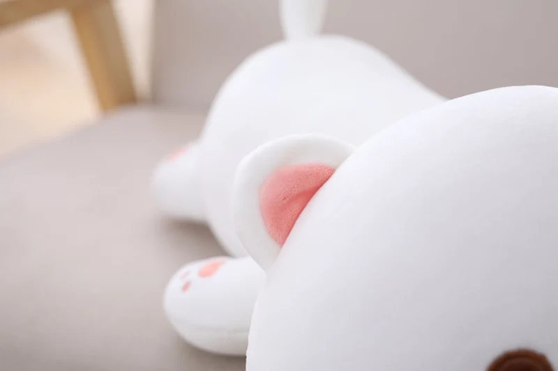Liegende Kawaii Plüsch Katze Stofftier