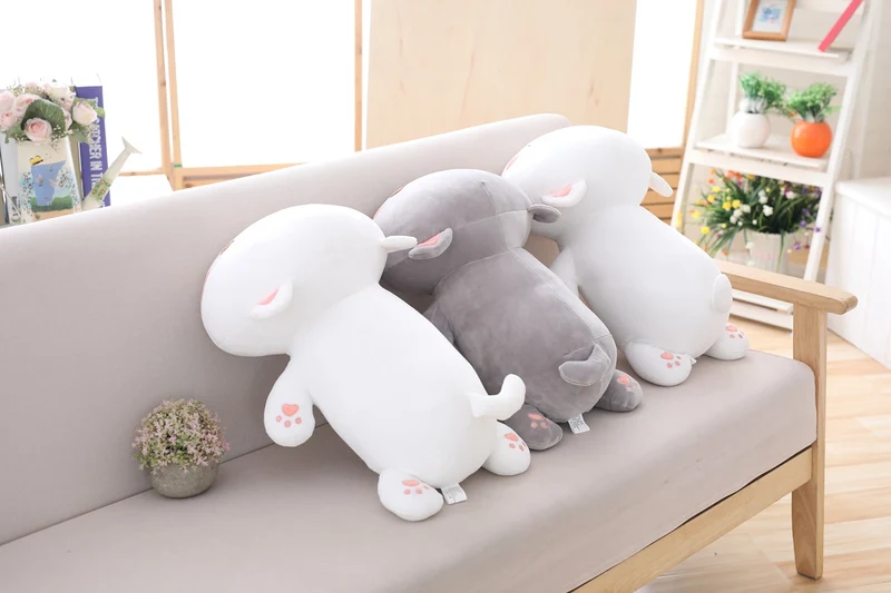 Liegende Kawaii Plüsch Katze Stofftier