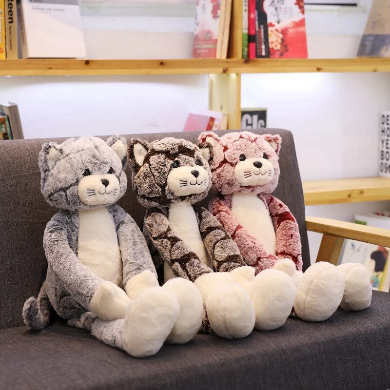 Kawaii Plüsch Katzen Stofftiere (50cm - 90cm)