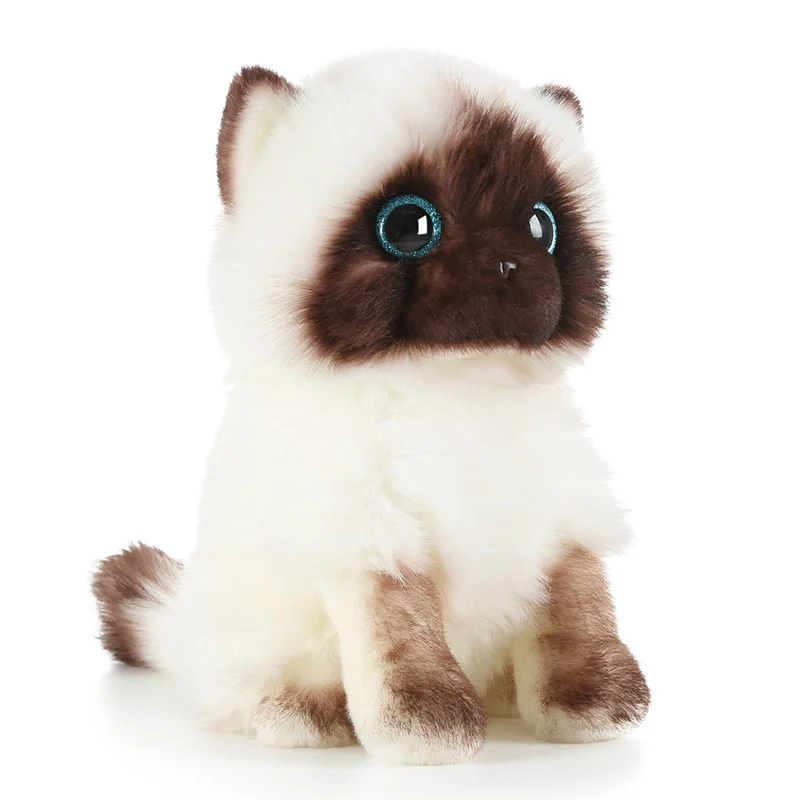 Siamesische Katze Stofftier - Süßes Kätzchen Kuscheltiere