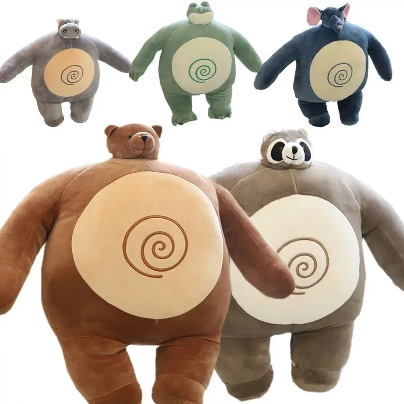 Witzige Kuschetiere mit kleinen Kopf - Teddybär, Elephant, Teddybär etc.
