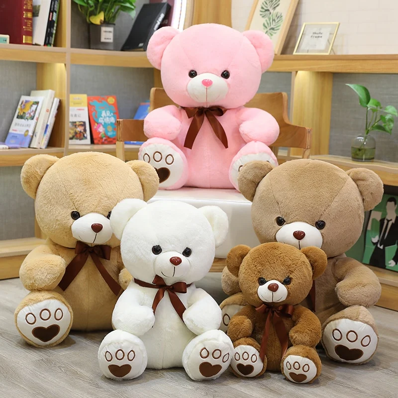 Wundervolle Teddybären Stofftiere in verschiedenen Größen
