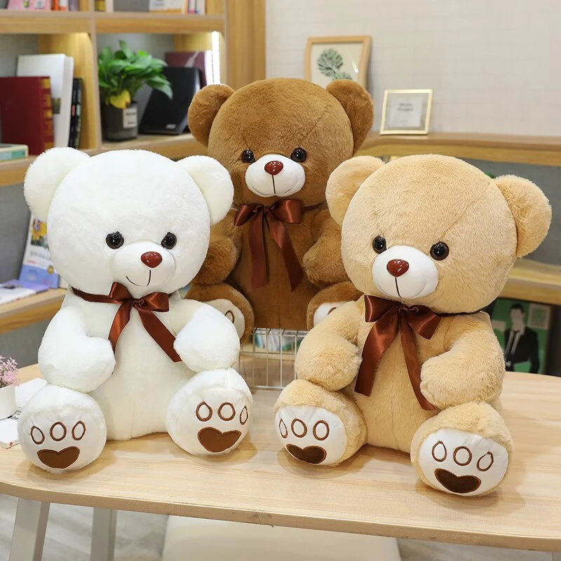 Wundervolle Teddybären Stofftiere in verschiedenen Größen