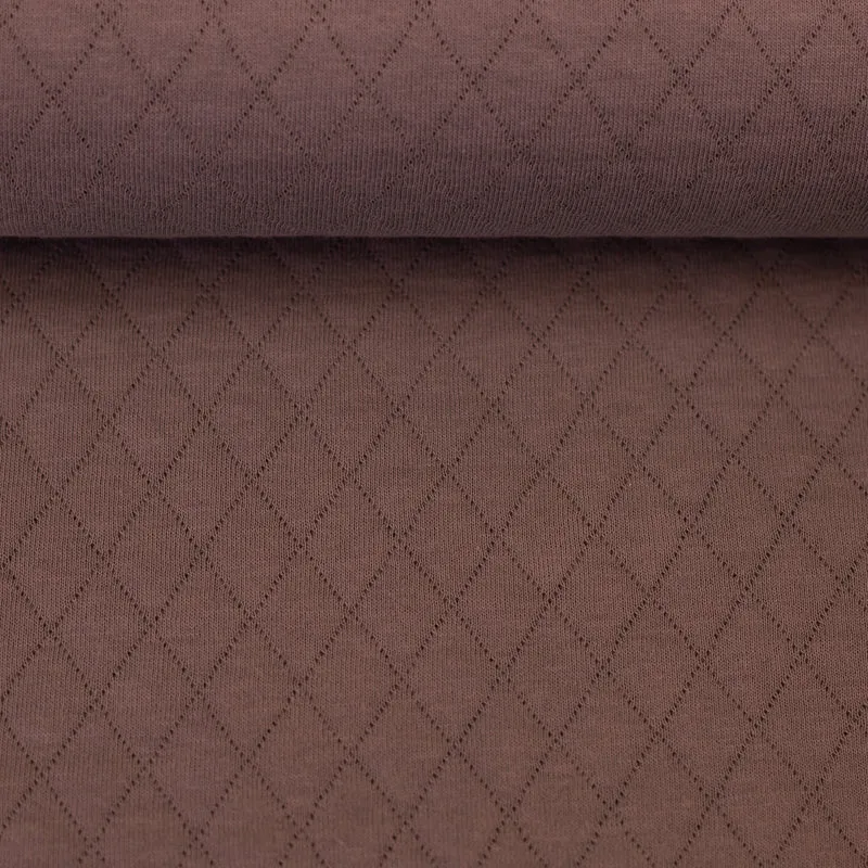 Steppjersey Anni - 436 altrosa