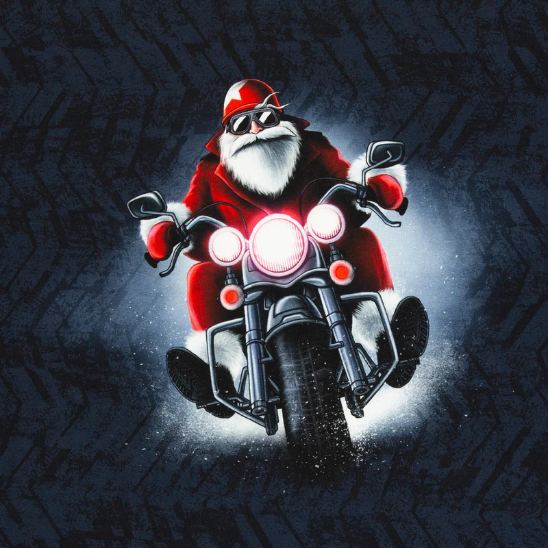 Panel French Terry Santa 2.0 by Thorsten Berger - 597 dunkelblau